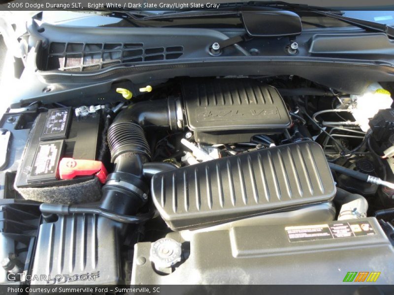 Bright White / Dark Slate Gray/Light Slate Gray 2006 Dodge Durango SLT