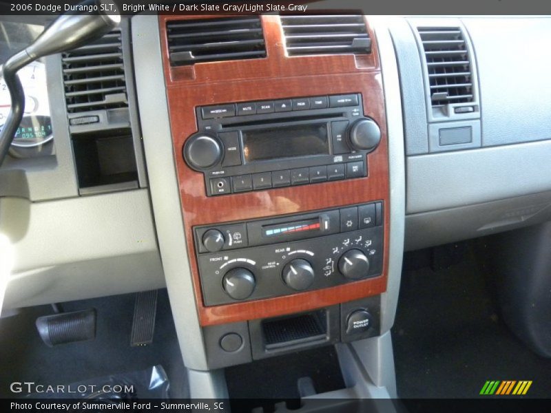 Bright White / Dark Slate Gray/Light Slate Gray 2006 Dodge Durango SLT