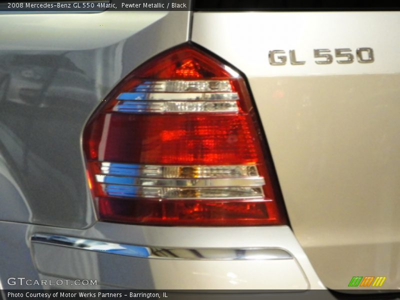 Pewter Metallic / Black 2008 Mercedes-Benz GL 550 4Matic