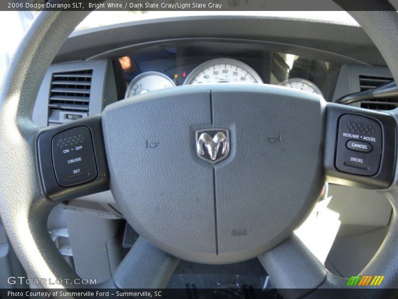 Bright White / Dark Slate Gray/Light Slate Gray 2006 Dodge Durango SLT