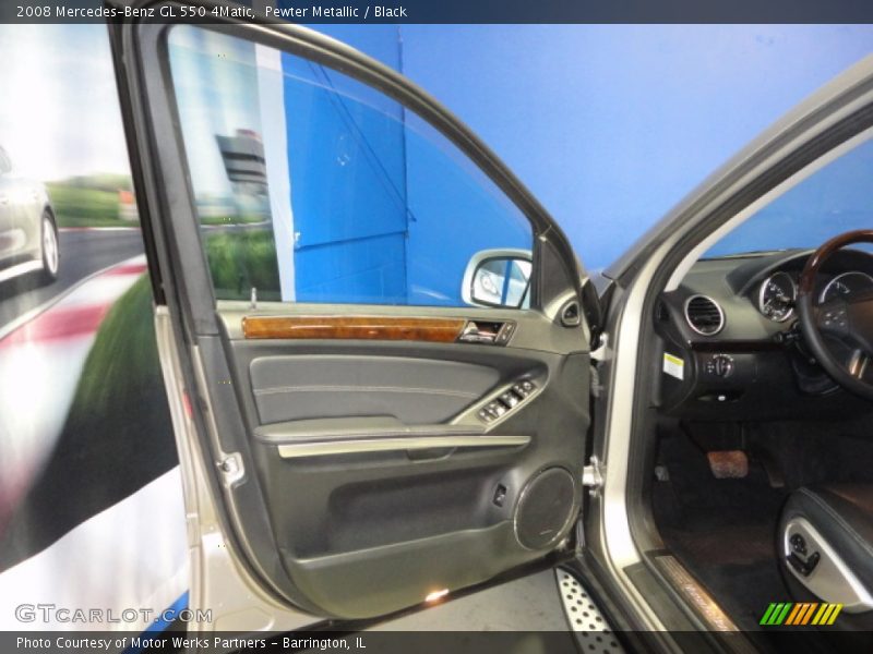 Pewter Metallic / Black 2008 Mercedes-Benz GL 550 4Matic