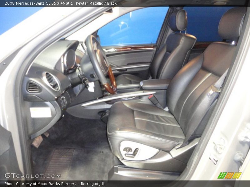 Pewter Metallic / Black 2008 Mercedes-Benz GL 550 4Matic