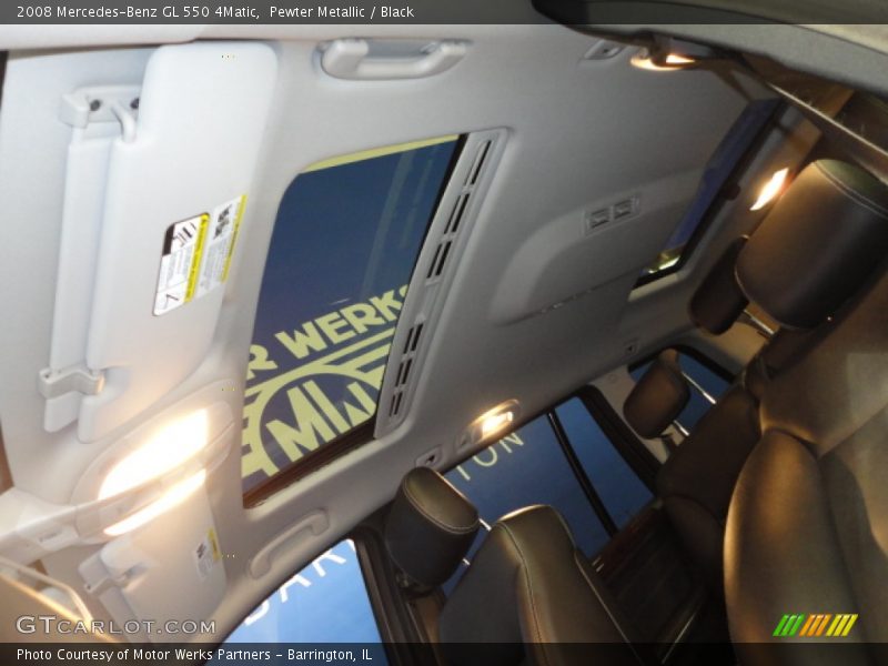 Pewter Metallic / Black 2008 Mercedes-Benz GL 550 4Matic
