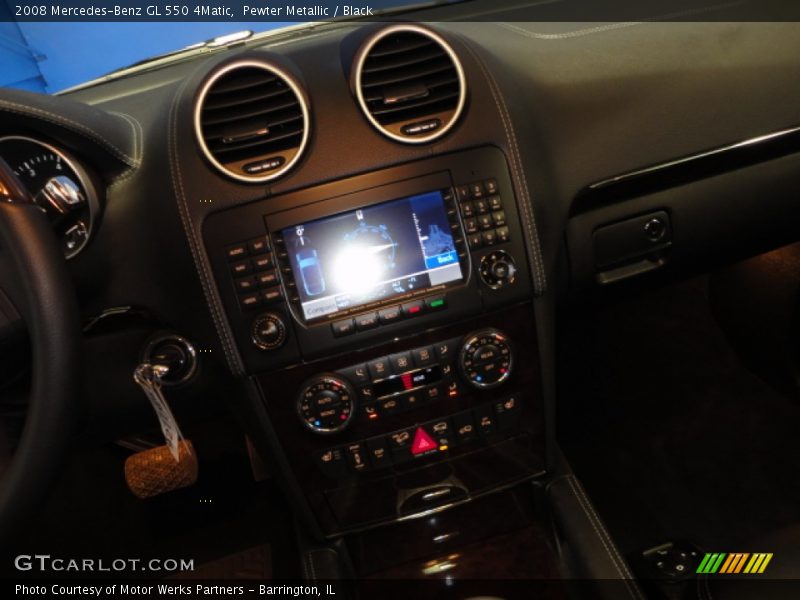 Pewter Metallic / Black 2008 Mercedes-Benz GL 550 4Matic
