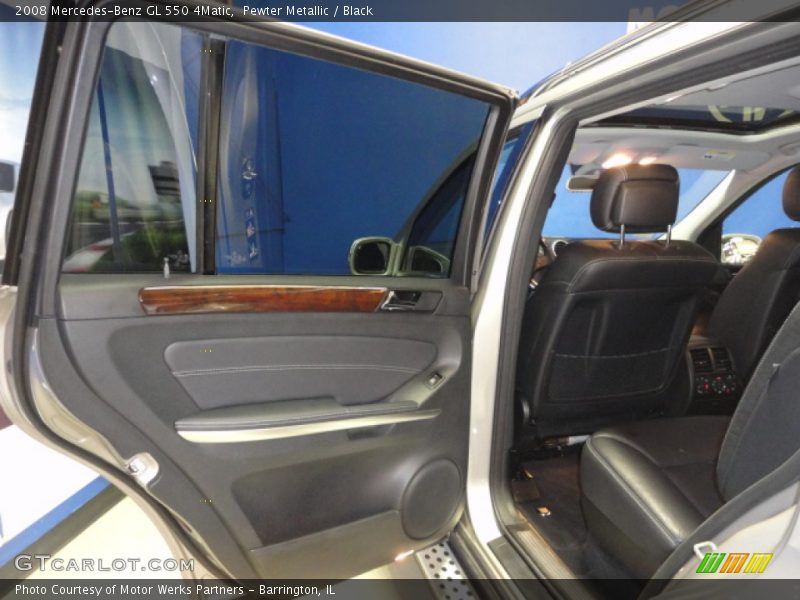 Pewter Metallic / Black 2008 Mercedes-Benz GL 550 4Matic