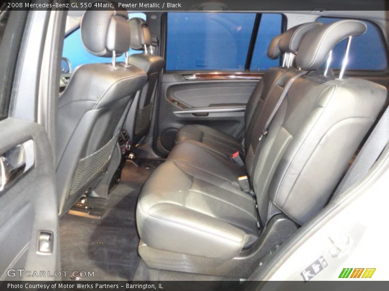 Pewter Metallic / Black 2008 Mercedes-Benz GL 550 4Matic