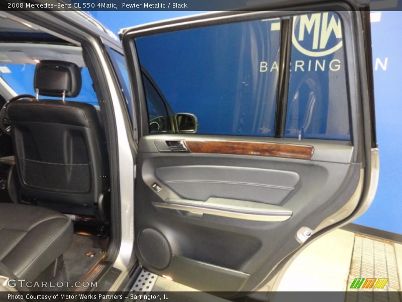 Pewter Metallic / Black 2008 Mercedes-Benz GL 550 4Matic