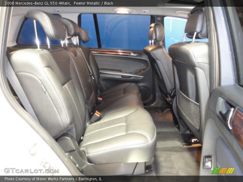 Pewter Metallic / Black 2008 Mercedes-Benz GL 550 4Matic