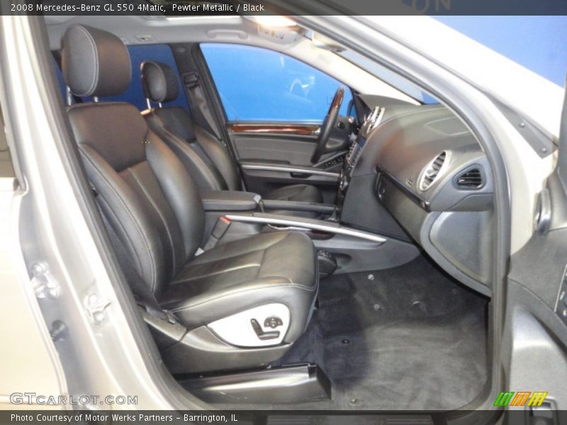 Pewter Metallic / Black 2008 Mercedes-Benz GL 550 4Matic