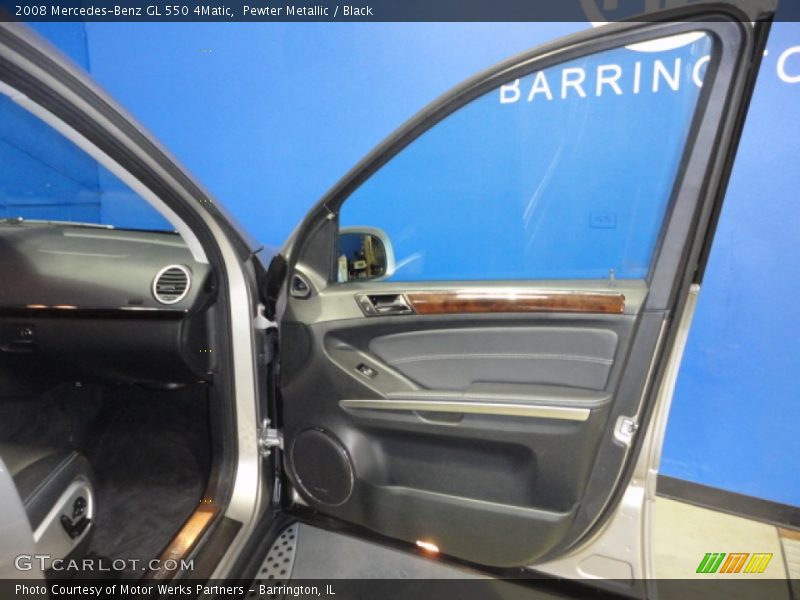 Pewter Metallic / Black 2008 Mercedes-Benz GL 550 4Matic