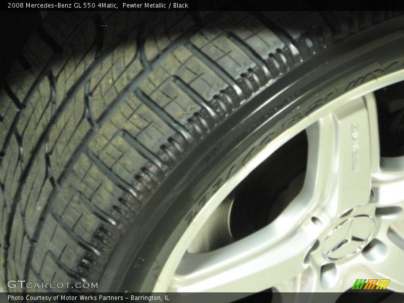 Pewter Metallic / Black 2008 Mercedes-Benz GL 550 4Matic