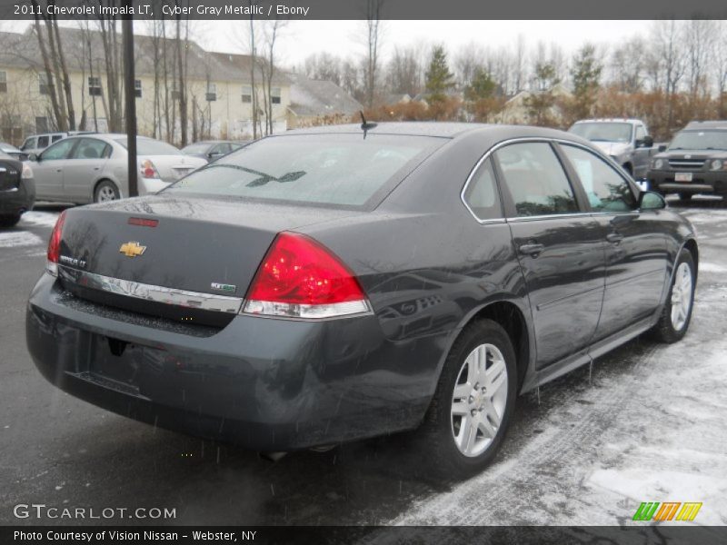 Cyber Gray Metallic / Ebony 2011 Chevrolet Impala LT