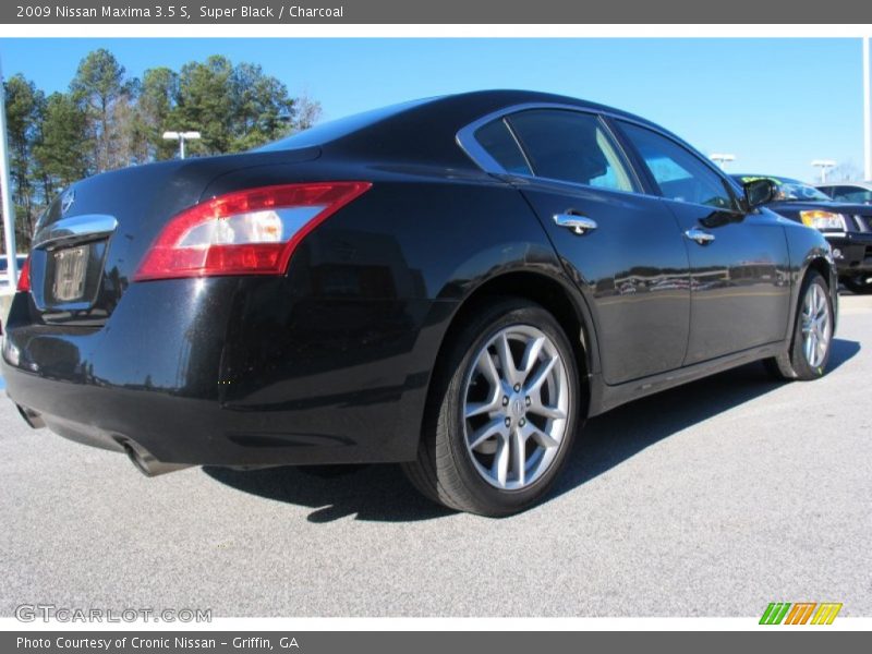 Super Black / Charcoal 2009 Nissan Maxima 3.5 S
