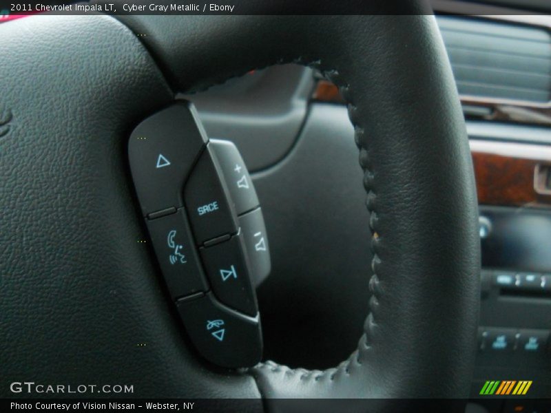 Cyber Gray Metallic / Ebony 2011 Chevrolet Impala LT