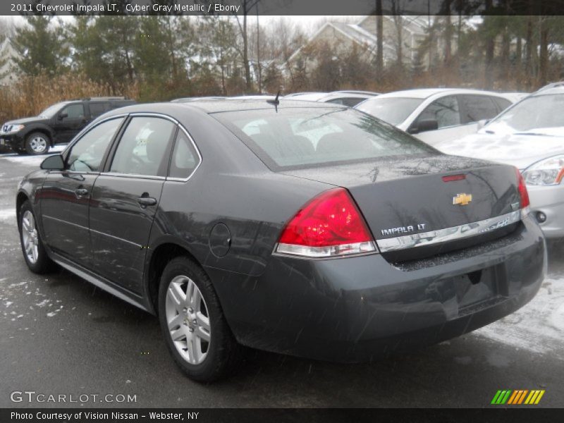 Cyber Gray Metallic / Ebony 2011 Chevrolet Impala LT