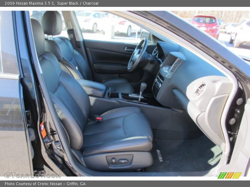 Super Black / Charcoal 2009 Nissan Maxima 3.5 S