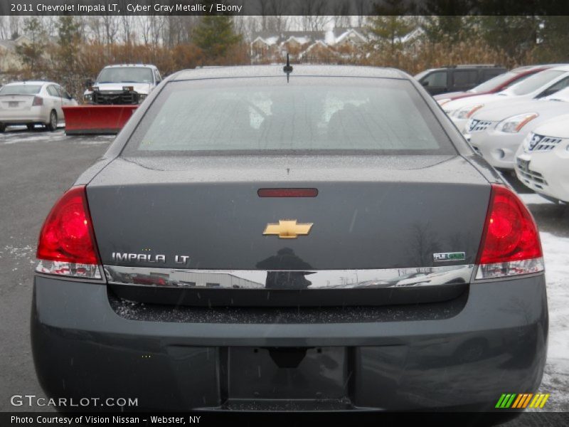 Cyber Gray Metallic / Ebony 2011 Chevrolet Impala LT