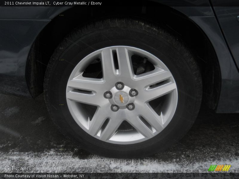 Cyber Gray Metallic / Ebony 2011 Chevrolet Impala LT