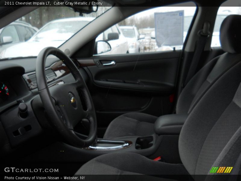 Cyber Gray Metallic / Ebony 2011 Chevrolet Impala LT