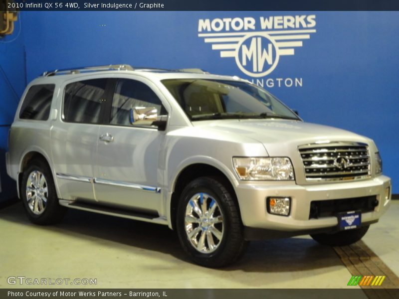 Silver Indulgence / Graphite 2010 Infiniti QX 56 4WD