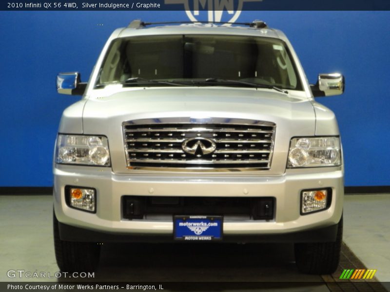 Silver Indulgence / Graphite 2010 Infiniti QX 56 4WD