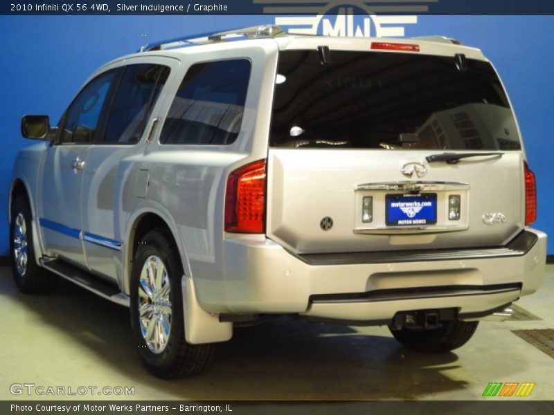 Silver Indulgence / Graphite 2010 Infiniti QX 56 4WD