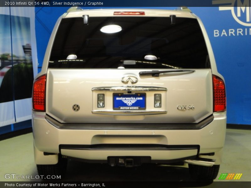 Silver Indulgence / Graphite 2010 Infiniti QX 56 4WD