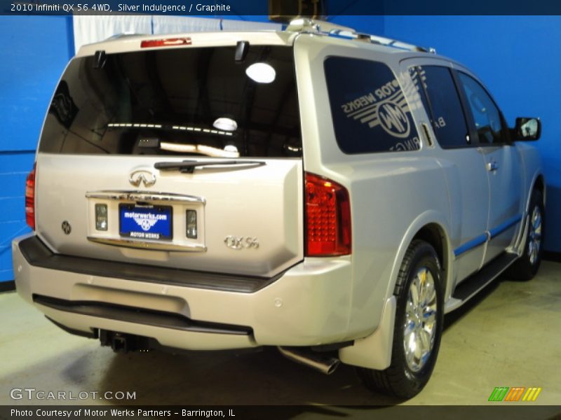 Silver Indulgence / Graphite 2010 Infiniti QX 56 4WD