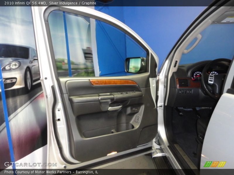 Silver Indulgence / Graphite 2010 Infiniti QX 56 4WD