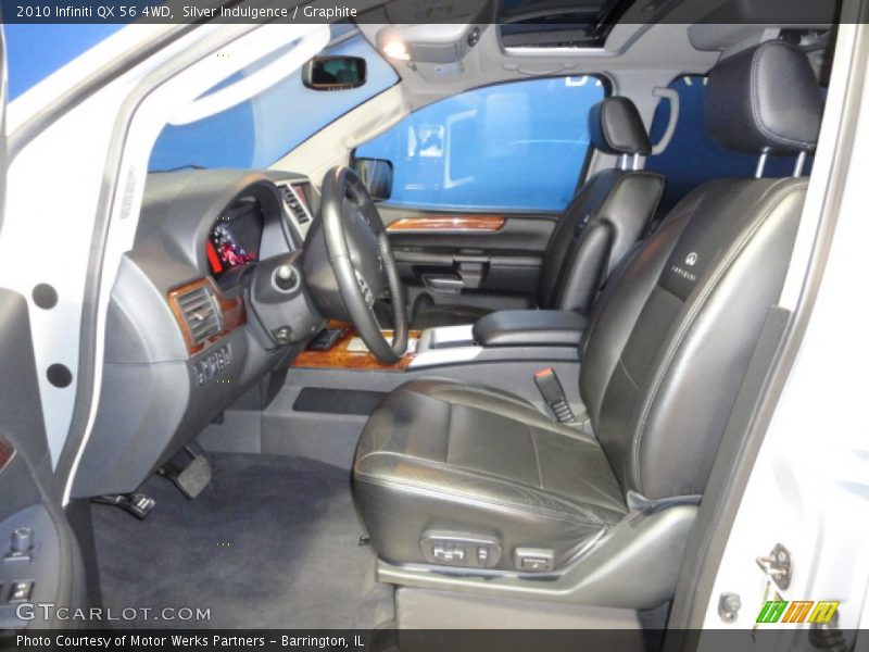 Silver Indulgence / Graphite 2010 Infiniti QX 56 4WD