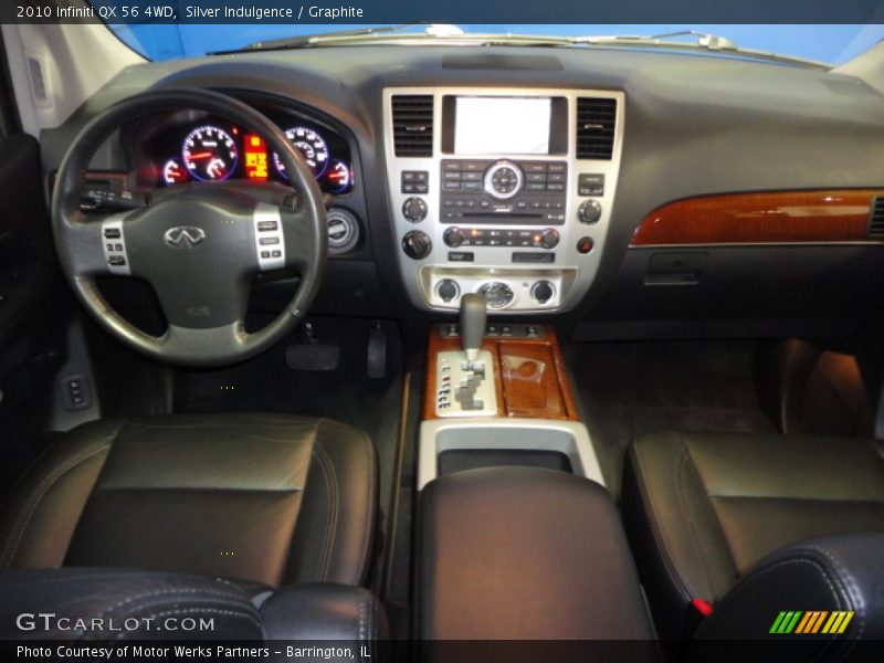 Silver Indulgence / Graphite 2010 Infiniti QX 56 4WD