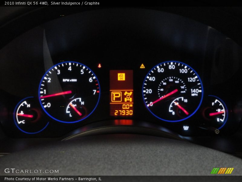 Silver Indulgence / Graphite 2010 Infiniti QX 56 4WD
