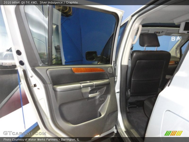 Silver Indulgence / Graphite 2010 Infiniti QX 56 4WD