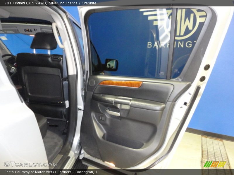 Silver Indulgence / Graphite 2010 Infiniti QX 56 4WD
