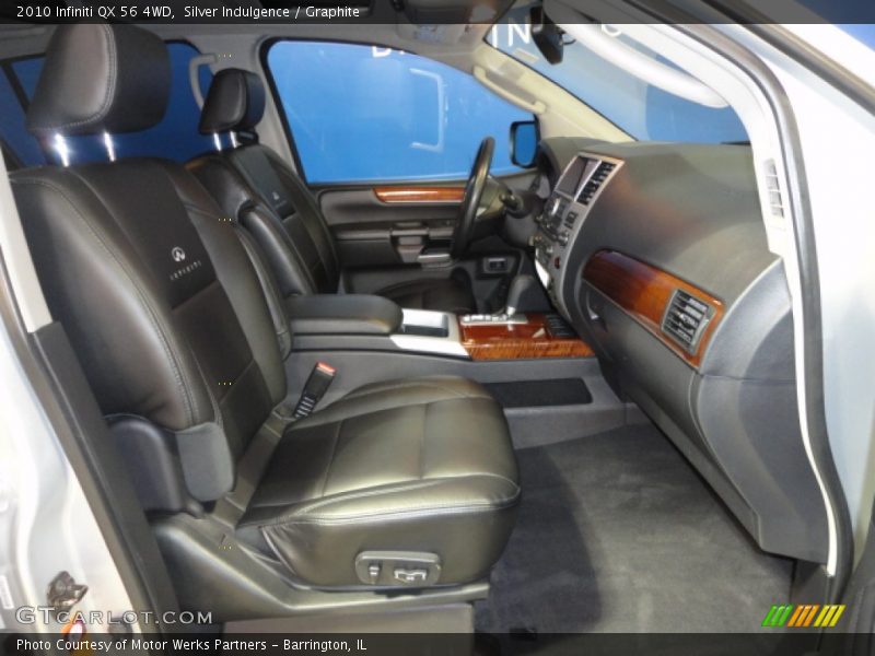 Silver Indulgence / Graphite 2010 Infiniti QX 56 4WD