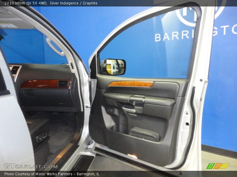 Silver Indulgence / Graphite 2010 Infiniti QX 56 4WD