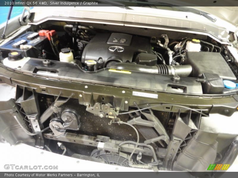 Silver Indulgence / Graphite 2010 Infiniti QX 56 4WD