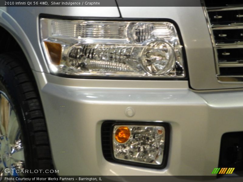 Silver Indulgence / Graphite 2010 Infiniti QX 56 4WD