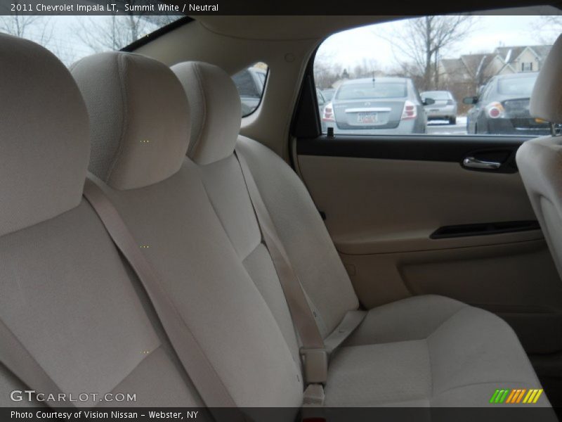 Summit White / Neutral 2011 Chevrolet Impala LT