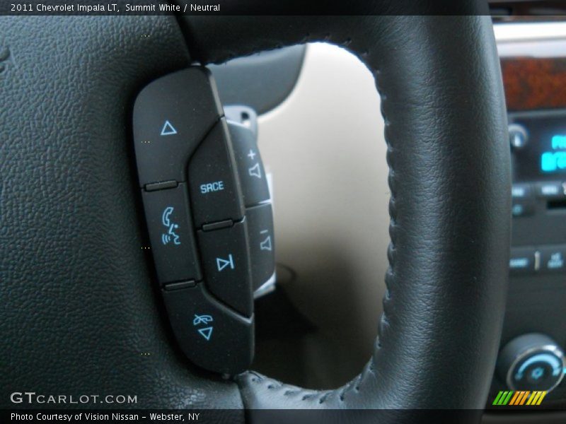 Summit White / Neutral 2011 Chevrolet Impala LT
