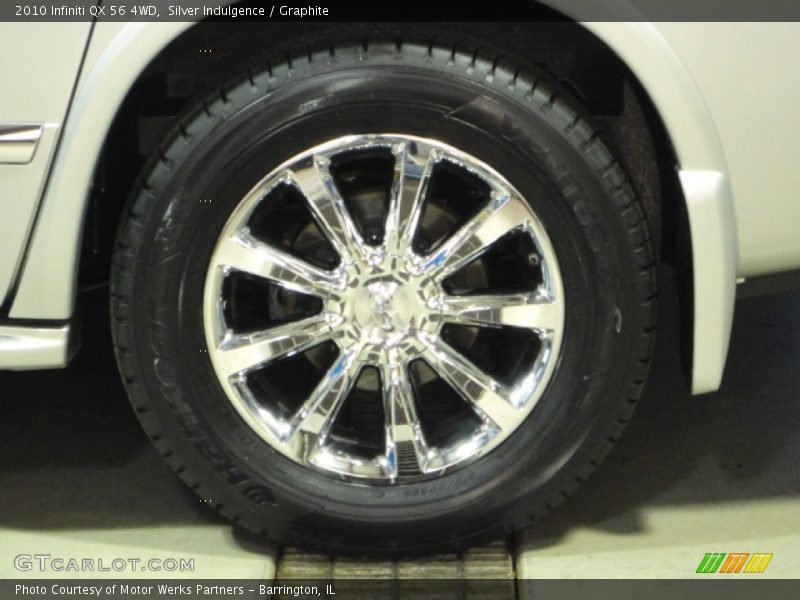 Silver Indulgence / Graphite 2010 Infiniti QX 56 4WD