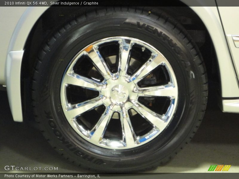 Silver Indulgence / Graphite 2010 Infiniti QX 56 4WD