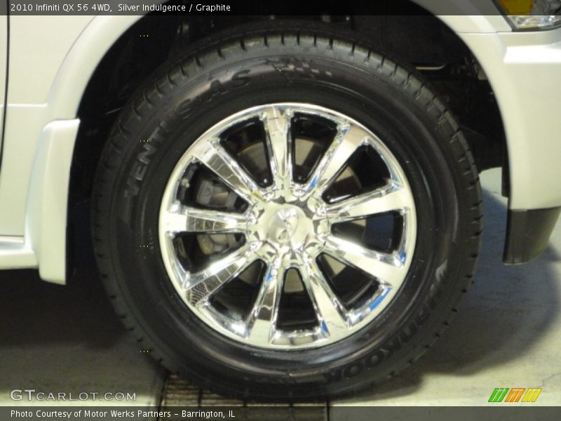 Silver Indulgence / Graphite 2010 Infiniti QX 56 4WD