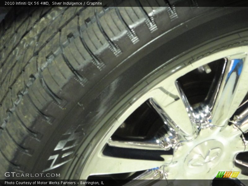 Silver Indulgence / Graphite 2010 Infiniti QX 56 4WD