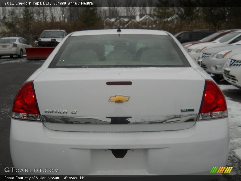 Summit White / Neutral 2011 Chevrolet Impala LT