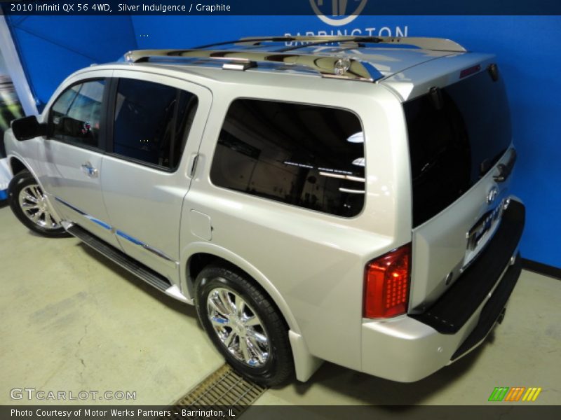 Silver Indulgence / Graphite 2010 Infiniti QX 56 4WD