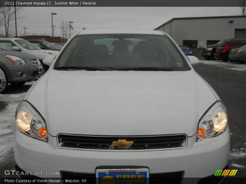 Summit White / Neutral 2011 Chevrolet Impala LT
