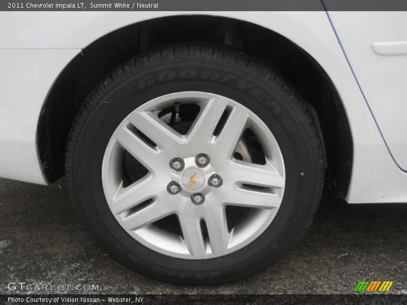 Summit White / Neutral 2011 Chevrolet Impala LT