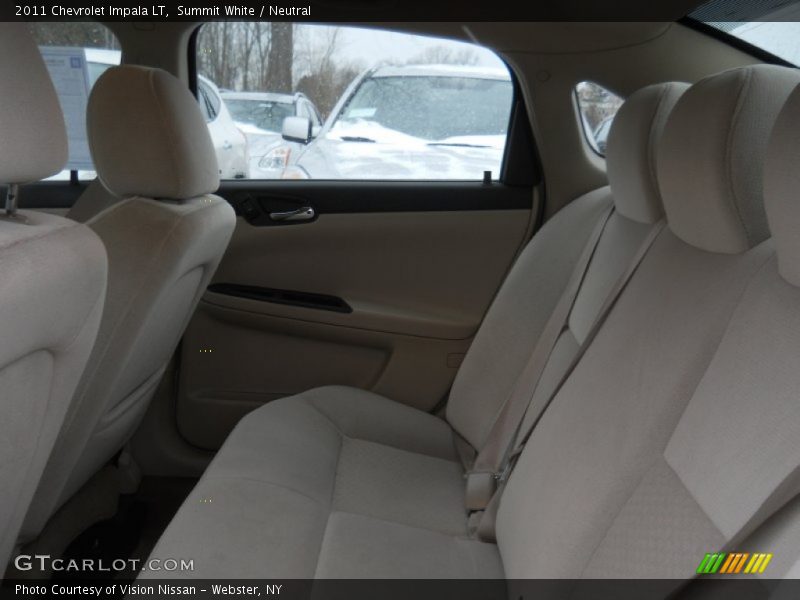 Summit White / Neutral 2011 Chevrolet Impala LT
