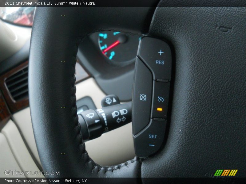 Summit White / Neutral 2011 Chevrolet Impala LT